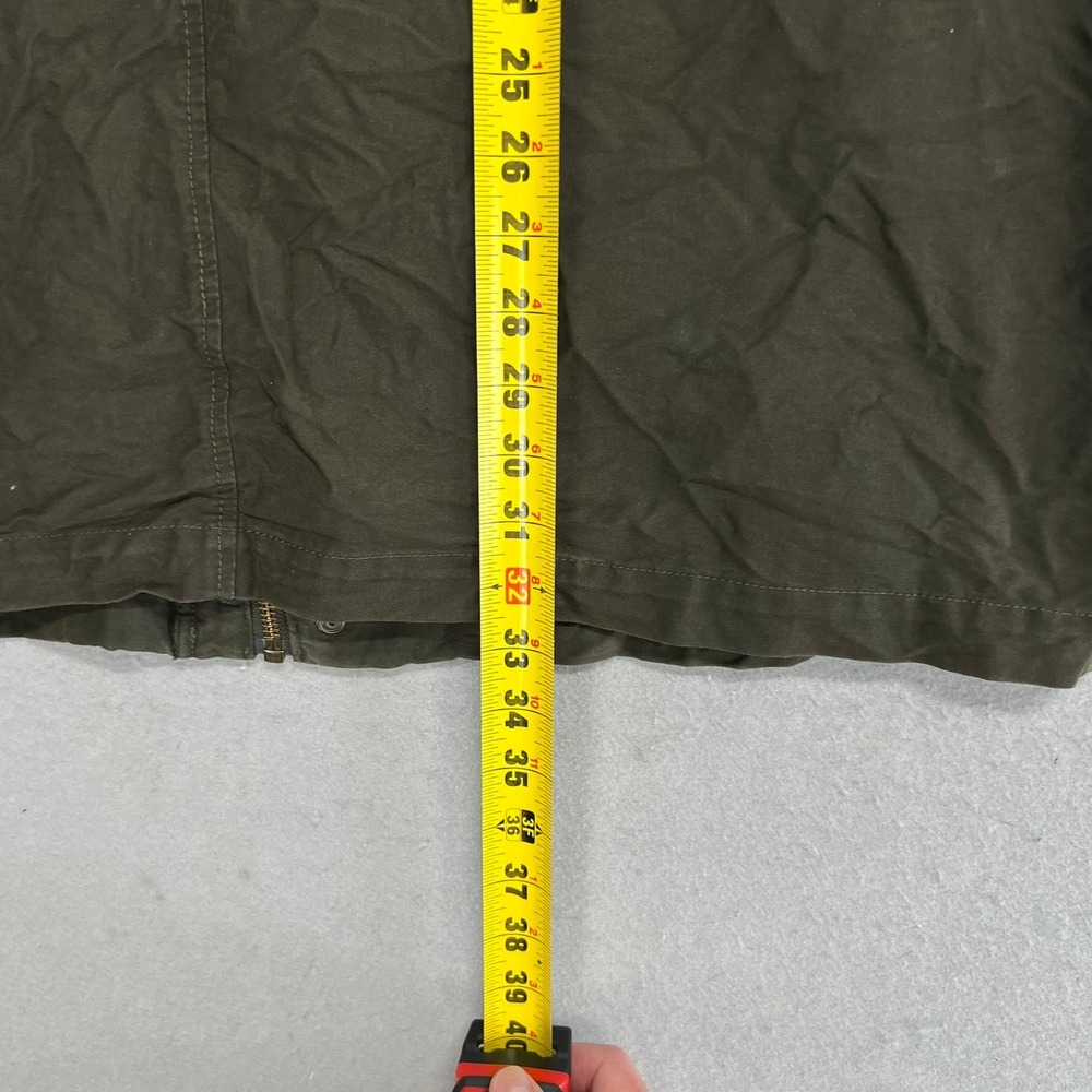 Rodd & Gunn Harper Waxed Field Jacket Men 2XL Forest Green Coat Military Utility - Picture 11 of 15